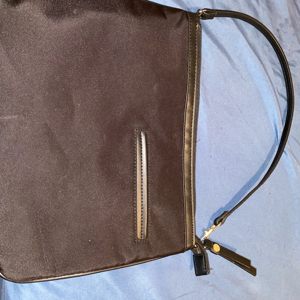 Unisex Bag 💼 Money collecting bag type. Black Silk Satin Bag.Like New